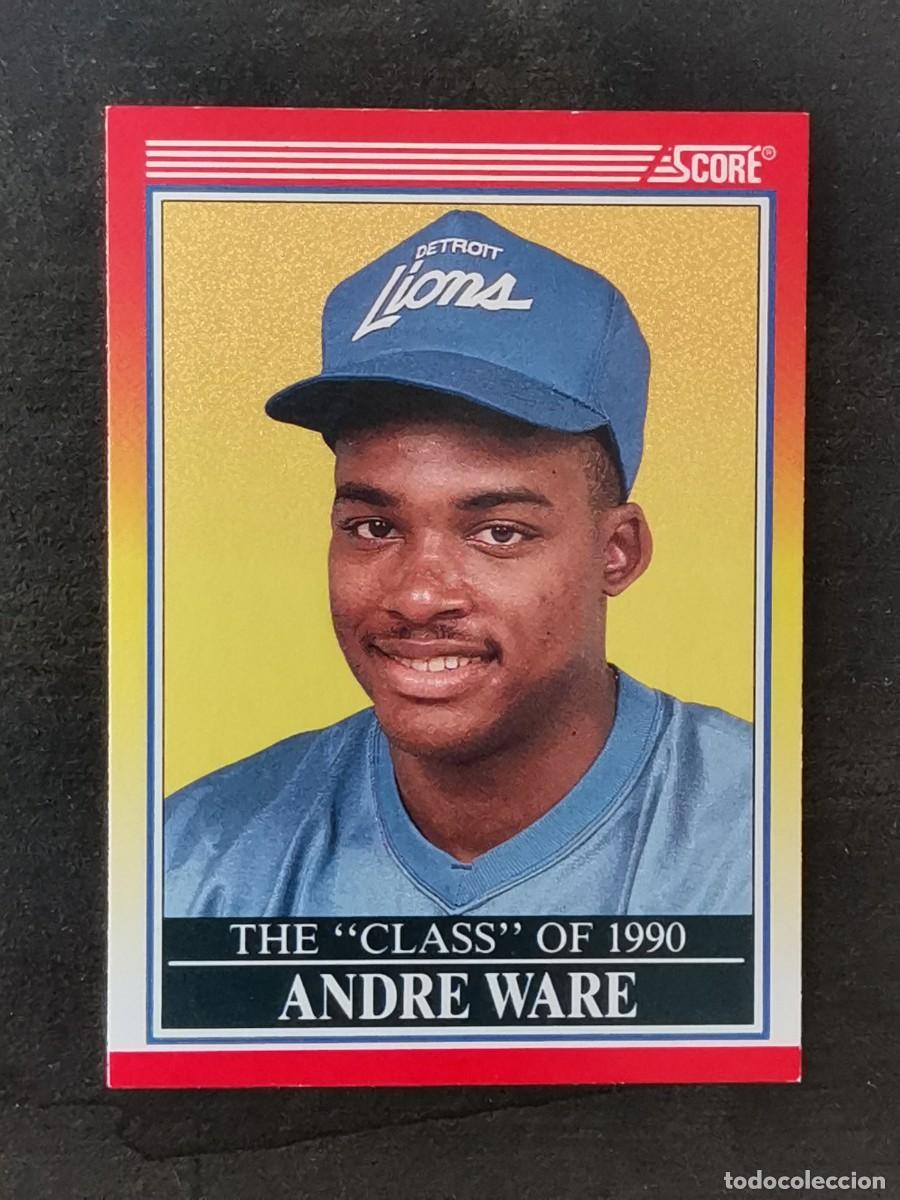Sammelleidenschaft Sport: Score Football 1990 The Class of 1990 #607 Andre Ware Detroit Lions NFL Card
