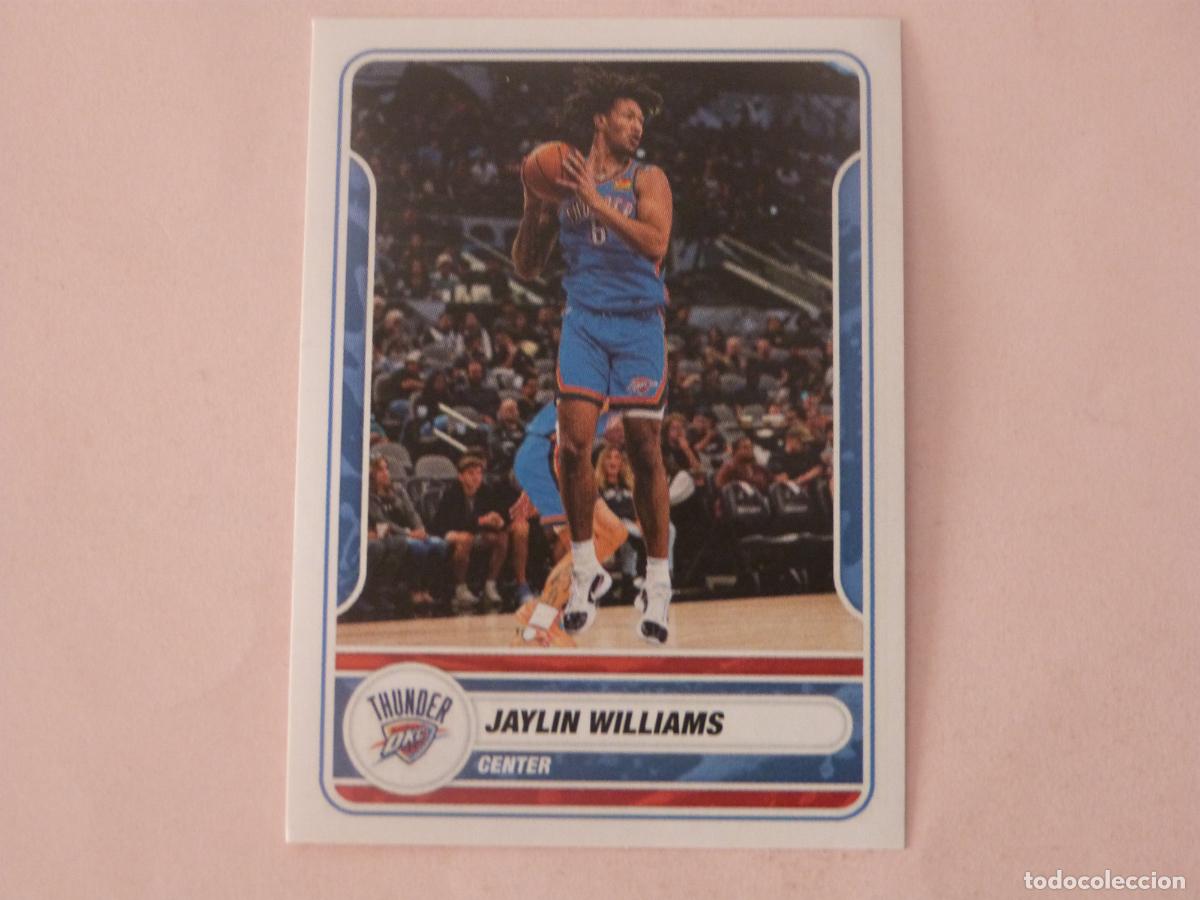 Colecionismo desportivo: CROMO BALONCESTO JAYLIN WILLIAMS OKLAHOMA THUNDER SIN PEGAR N&ordm; 423 LIGA NBA 2023-2024/23-24