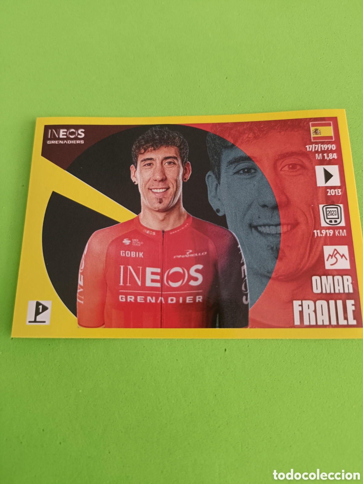 Coleccionismo deportivo: Panini Tour de Francia France 2024 111&deg; Edition Ciclismo - 161 Omar Fraile