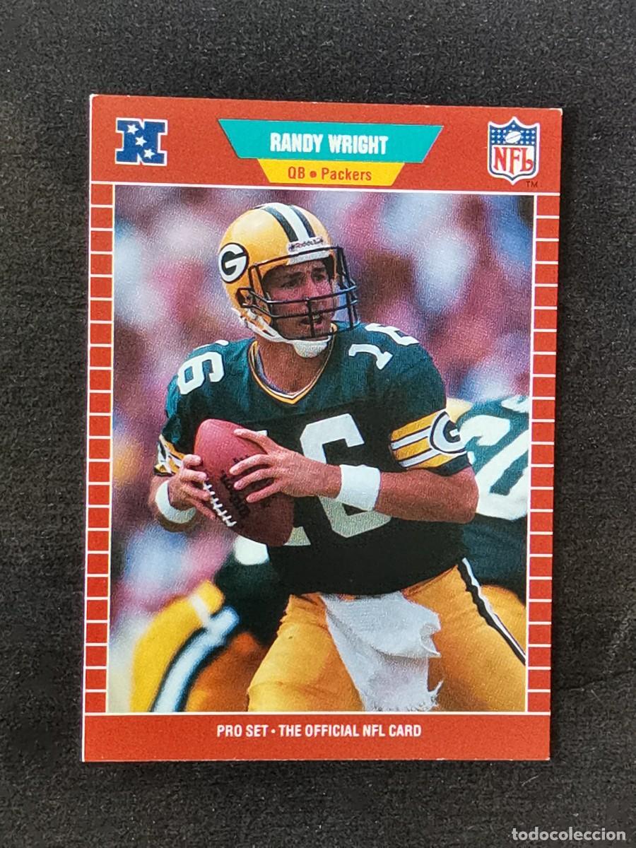 Colecionismo desportivo: Pro Set Football 1989 #138 Randy Wright Green Bay Packers NFL Card