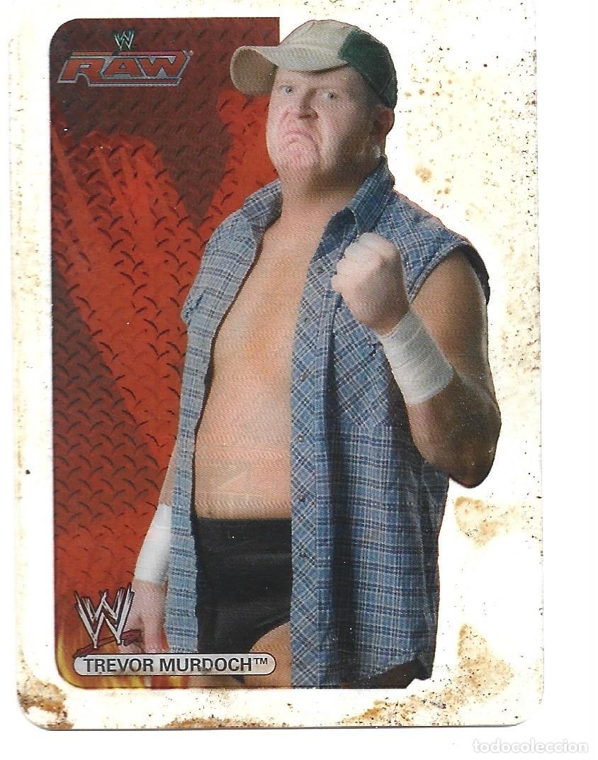 Collectionnisme sportif: CROMO DE LAMINCARDS EDICI&Oacute;N NEW N &ordm;59 TREVOR MURDOCH DE PL&Aacute;STICO