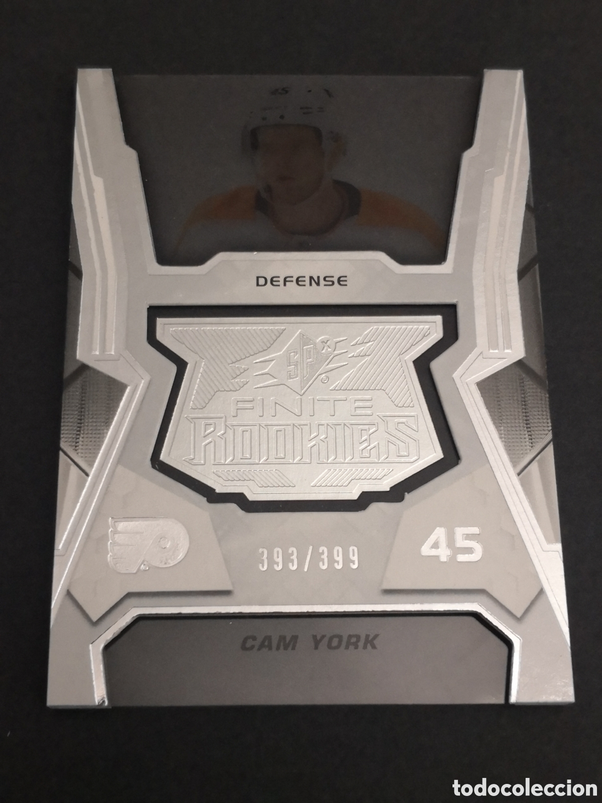 Collezionismo sportivo: numerada 393/399 met&aacute;lico rookie CAM YORK UPPER DECK CROMOS CARDS HOCKEY HOQUEI USA EEUU SPORT TCG