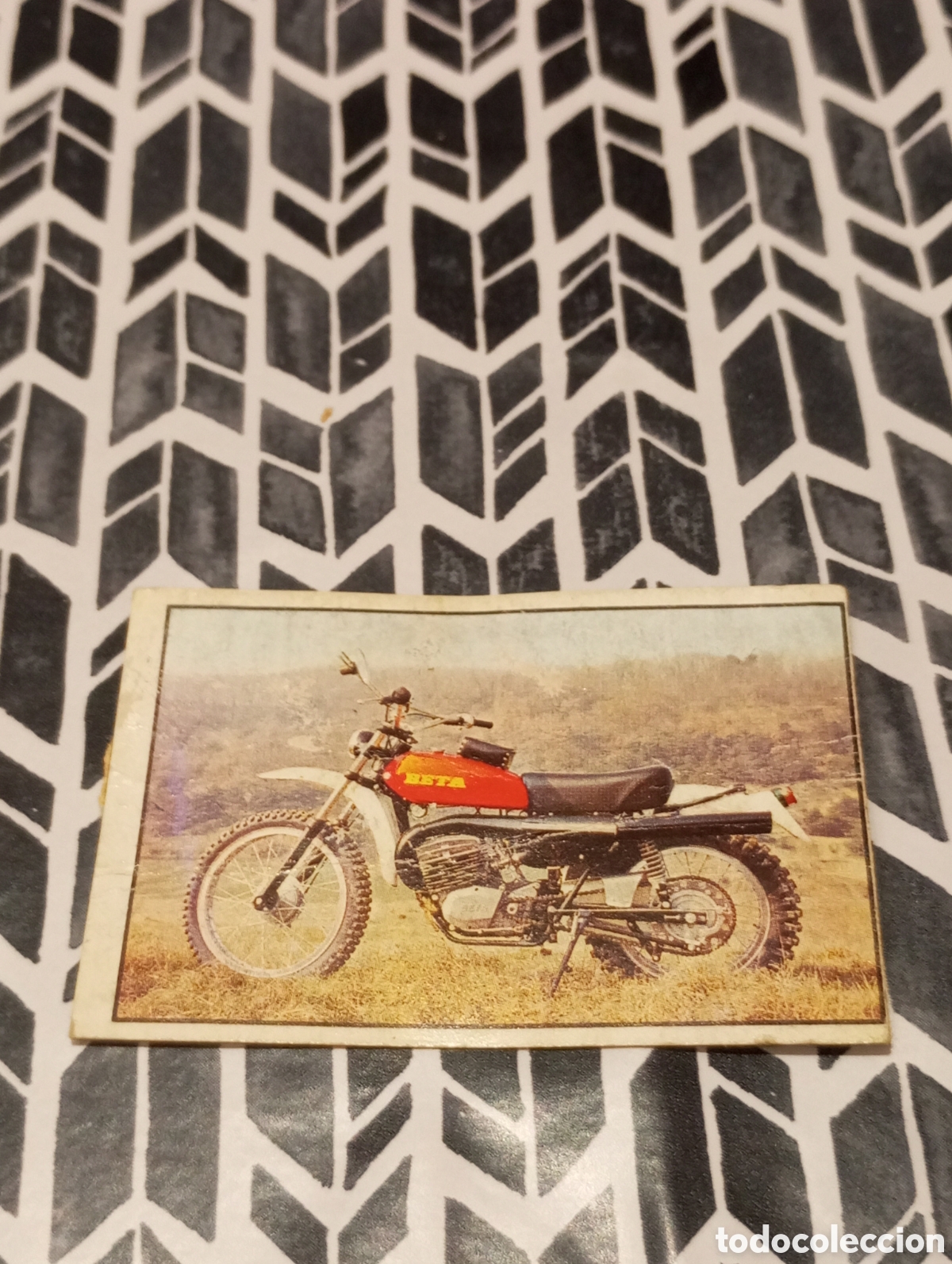 Colecionismo desportivo: BETA 250 N&ordm; 8 MOTO 80 EDICIONES ESTE CROMO DESPEGADO