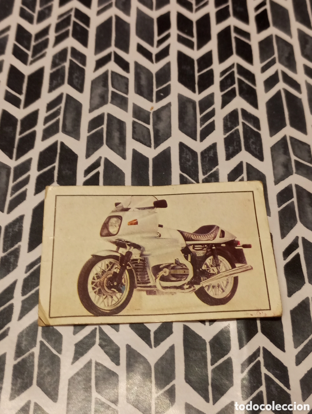 Colecionismo desportivo: B.M.W. 1000 N&ordm; 9 MOTO 80 EDICIONES ESTE CROMO DESPEGADO