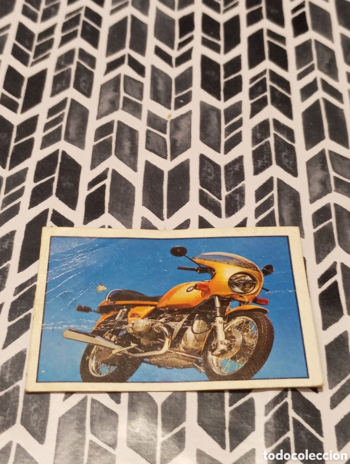 Colecionismo desportivo: B.M.W. N&ordm; 10 MOTO 80 EDICIONES ESTE CROMO DESPEGADO