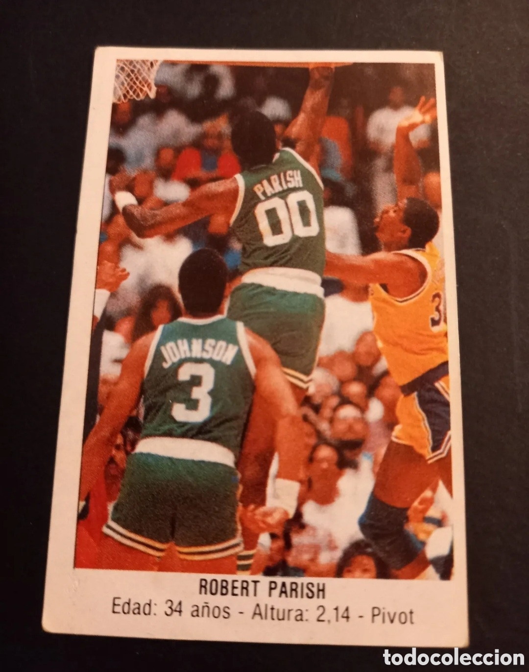 Coleccionismo deportivo: N&deg;165 ROBERT PARISH (BOSTON CELTICS) BALONCESTO 88. CONVERSE, ED. MERCHANTE. NUNCA PEGADO