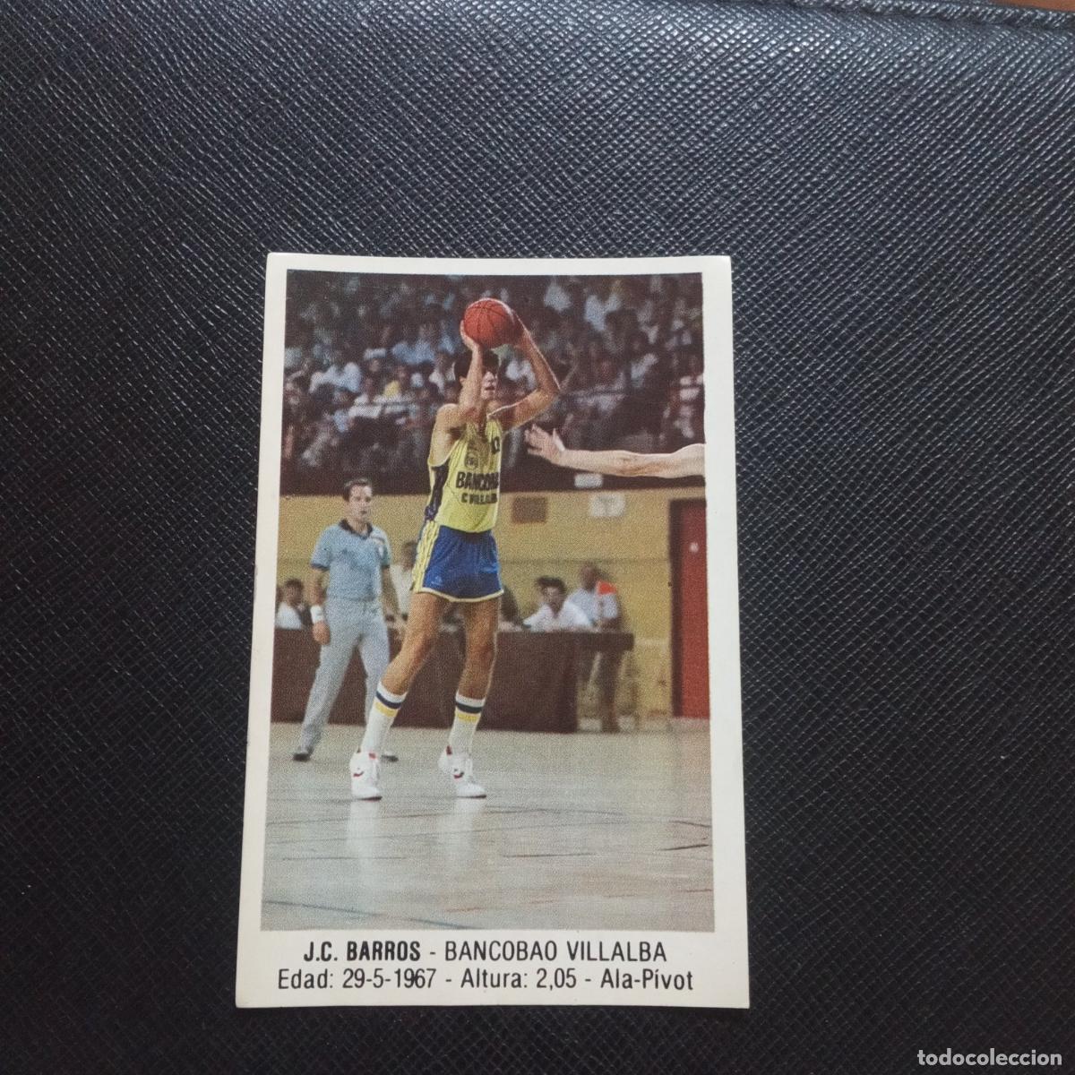 Colecionismo desportivo: 4 JC BARROS BANCOBAO VILLALBA NBA MERCHANTE 1987 1988 CROMO 87 88 BALONCESTO - SIN PEGAR - A17 PG136