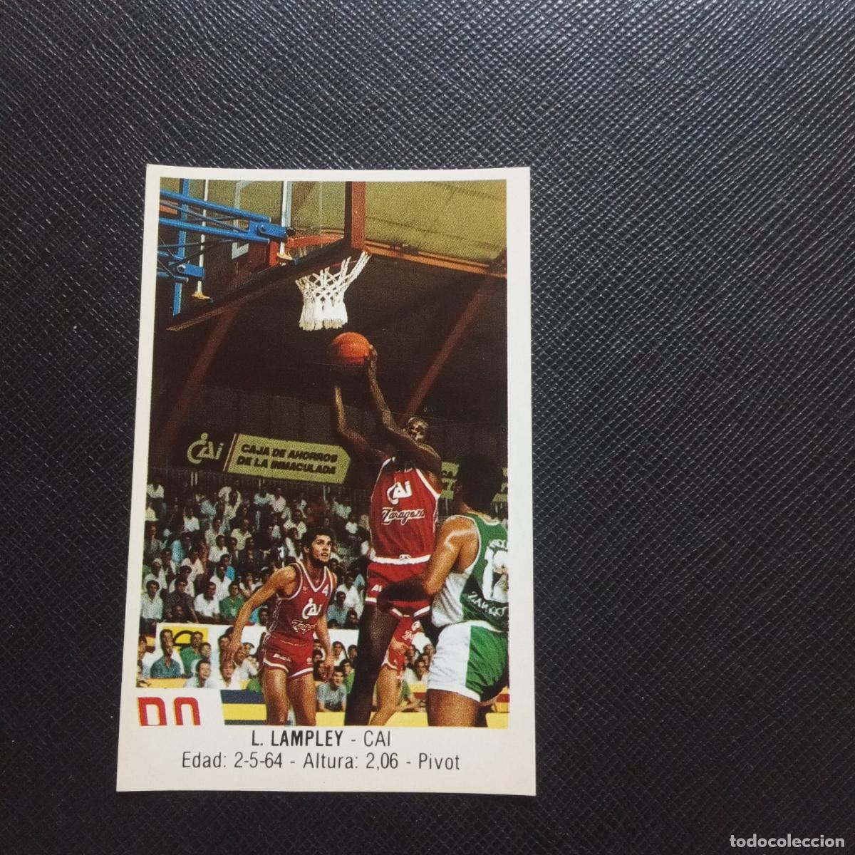 Colecionismo desportivo: 26 LAMPLEY CAI ZARAGOZA NBA MERCHANTE 1987 1988 CROMO 87 88 BALONCESTO - SIN PEGAR - A17 PG172