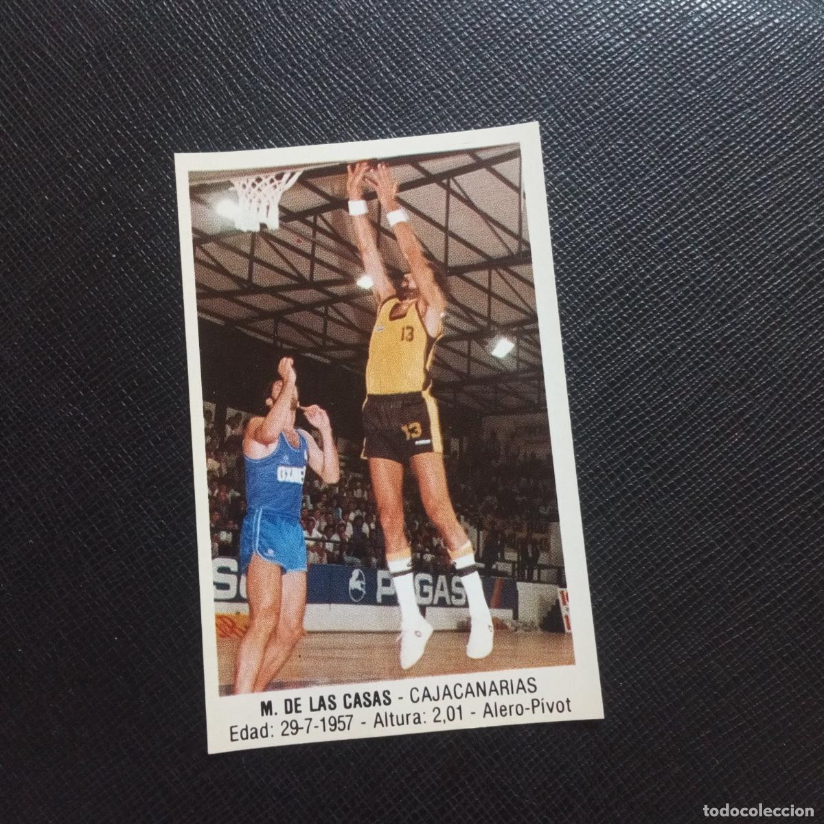 Colecionismo desportivo: 32 DE LAS CASAS CAJACANARIAS NBA MERCHANTE 1987 1988 CROMO 87 88 BALONCESTO - SIN PEGAR - A17 PG181