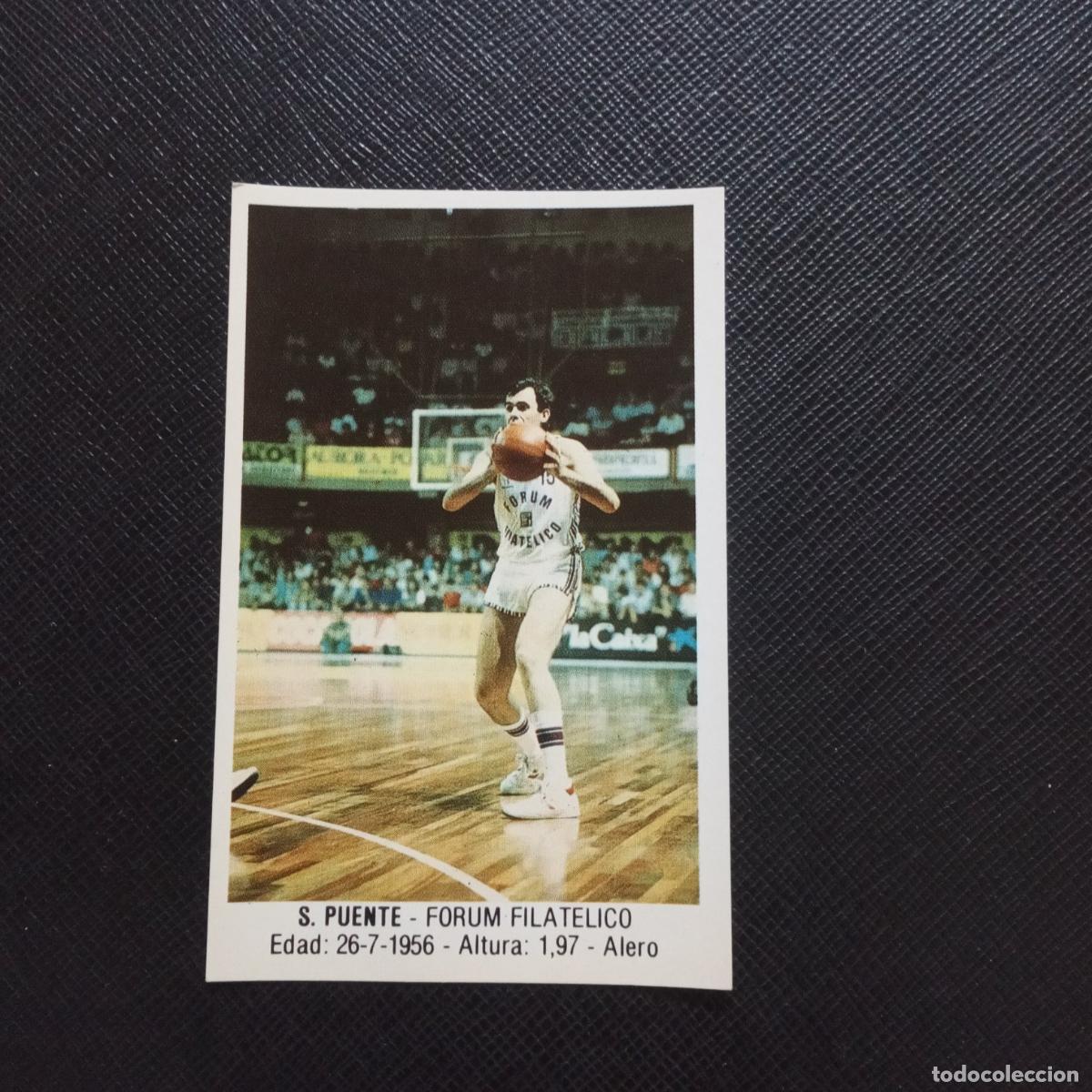 Colecionismo desportivo: 53 PUENTE FORUM FILATELICO MERCHANTE 1987 1988 CROMO 87 88 BALONCESTO - SIN PEGAR - A17 PG217