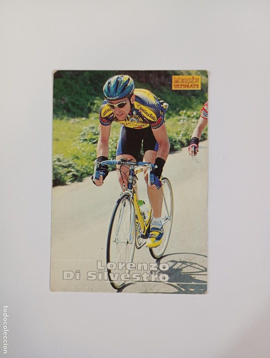 Coleccionismo deportivo: CROMO TARJETA CICLISMO. N&ordm; 79. LORENZO DI SILVESTRO. MERLIN ULTIMATE. TDKP21J