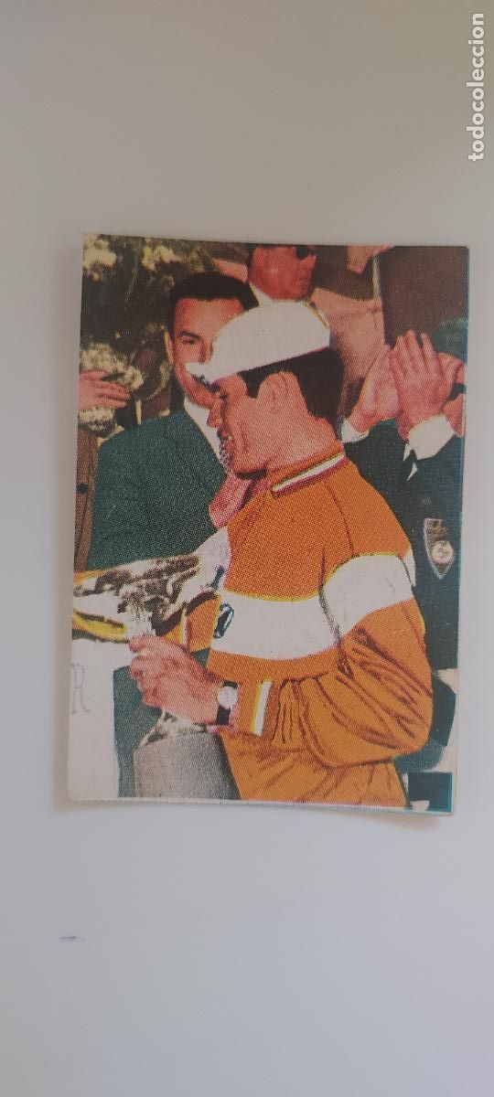 Sports collectibles: CICLISTAS 1968 EDICIONES LAIDA SERGE BOLLEY BIC-ANQUETIL 73