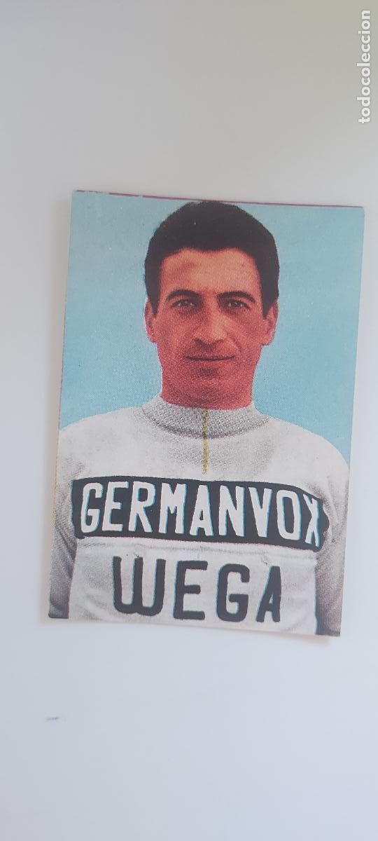 Sports collectibles: CICLISTAS 1968 EDICIONES LAIDA LORENZO CARMINATTI GERMANWOX-WEGA 107