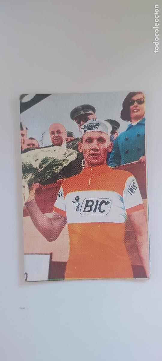 Collectionnisme sportif: CICLISTAS 1968 EDICIONES LAIDA EDUARD SELS BIC-ANQUETIL 76