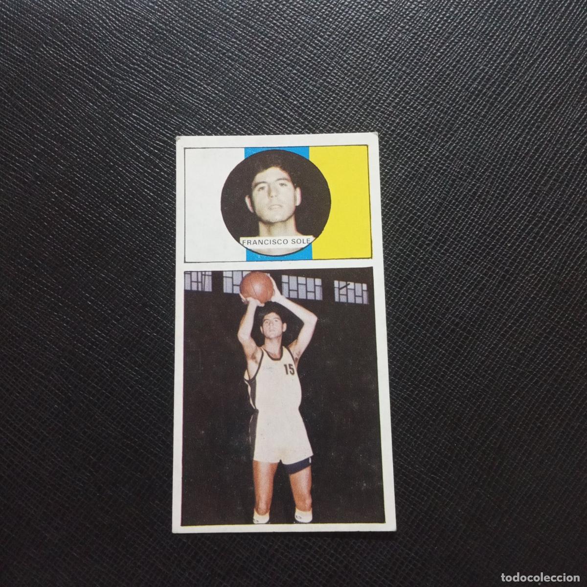 Sammelleidenschaft Sport: 84 FRANCISCO SOLE CANARIAS MERCHANTE 1986 1987 CROMO BALONCESTO 86 87 LIGA - SIN PEGAR - A38 PG118