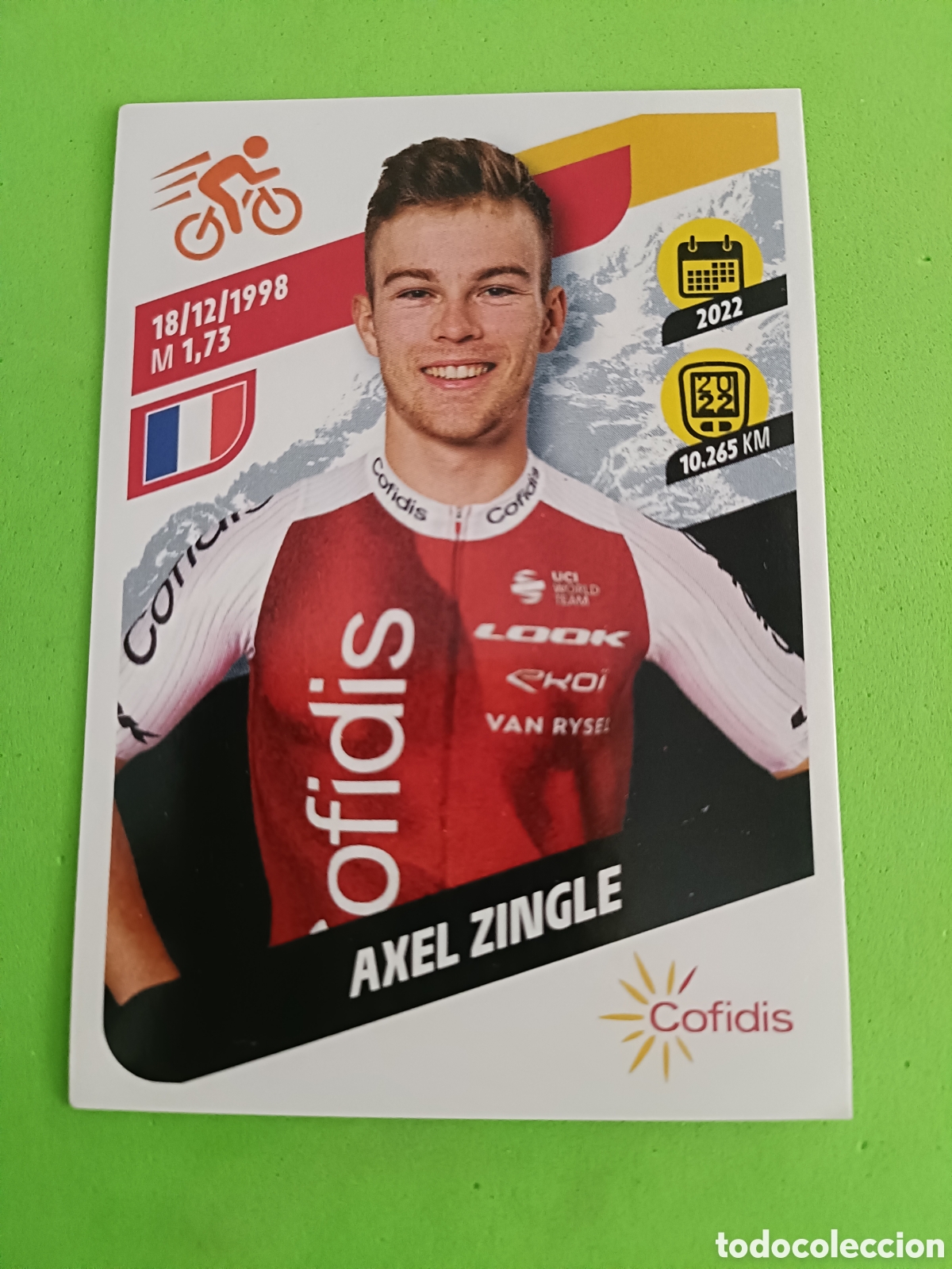Coleccionismo deportivo: Panini Tour de France 2023 - 113 Axel Zingle