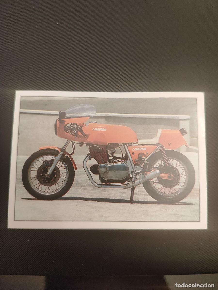 Coleccionismo deportivo: 93 SUPER MOTO PANINI 1973 LAVERDA 750 SFC - CLASSIC MOTORCYCLES -- CROMO 1993 93