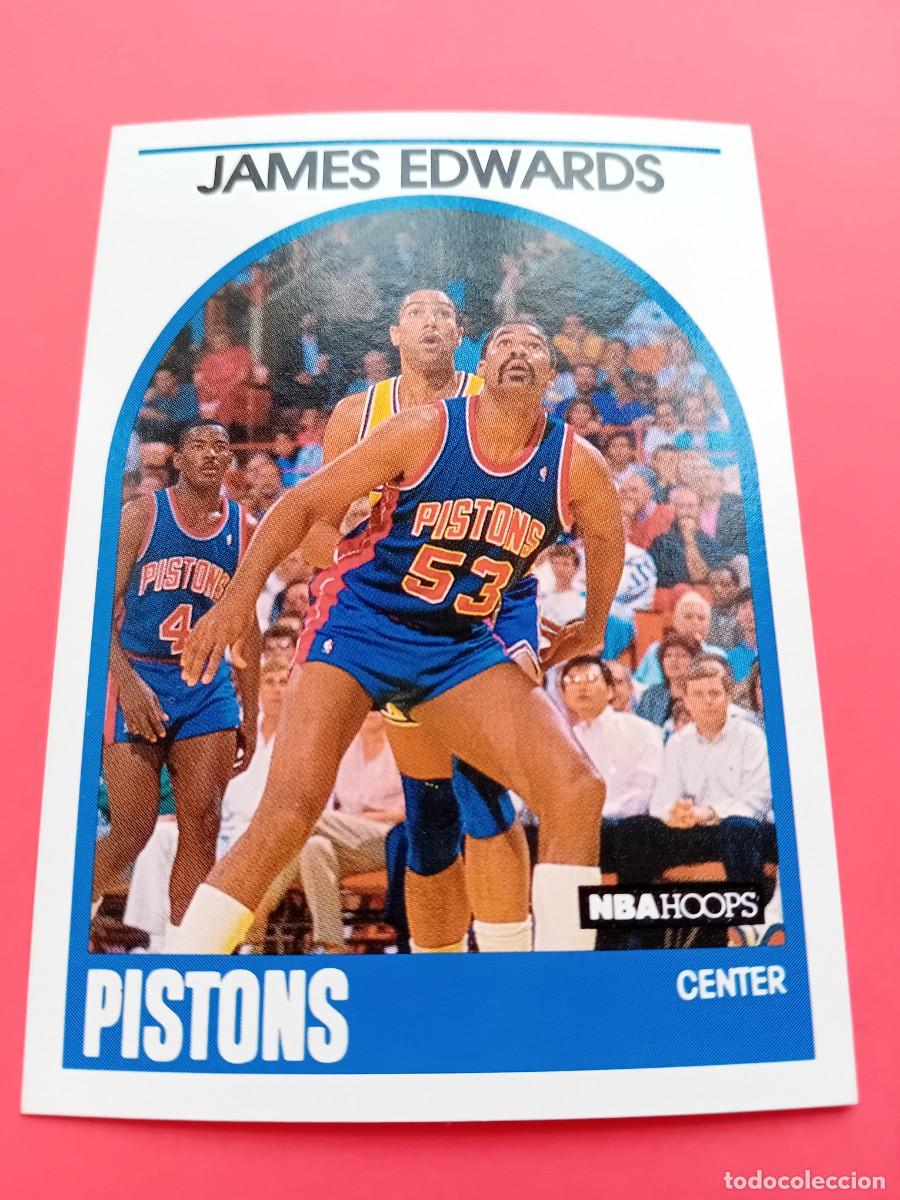 Coleccionismo deportivo: Card 284 James Edwards NBA Hoops 1989-1990