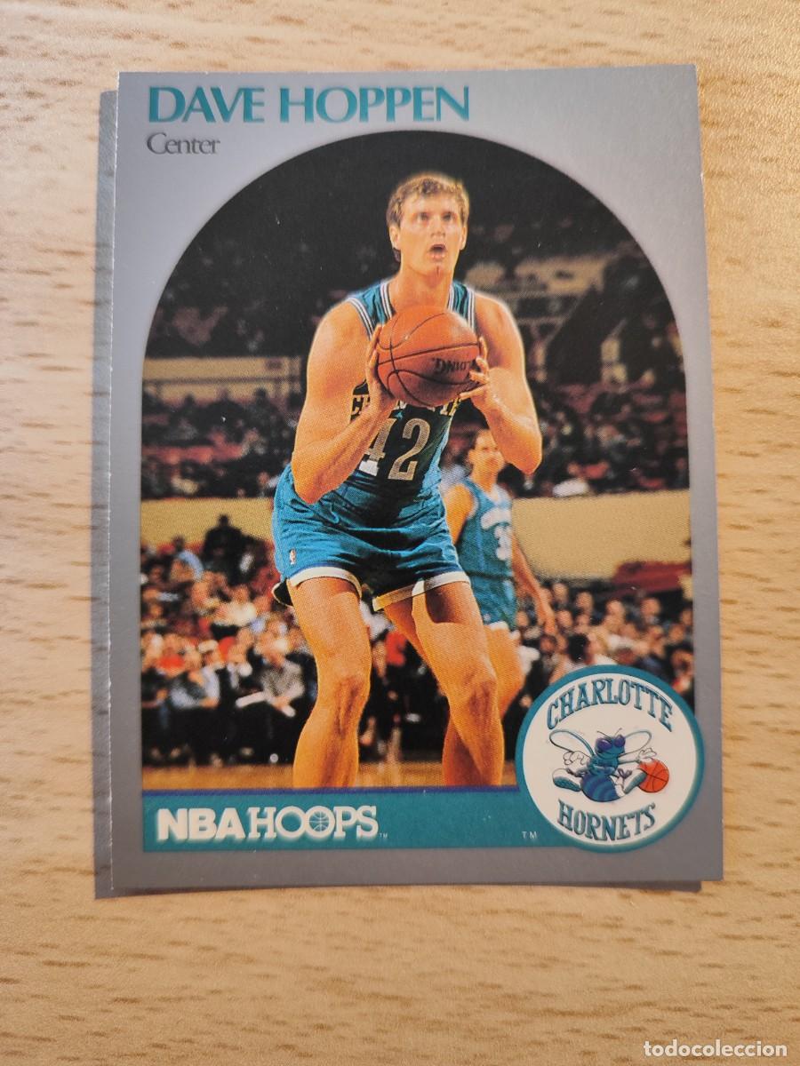 Sammelleidenschaft Sport: 55 NBA HOOPS 90-91 DAVE HOPPEN - CHARLOTTE HORNETS -- 1990 - 1991 TRADING CARD FICHAS