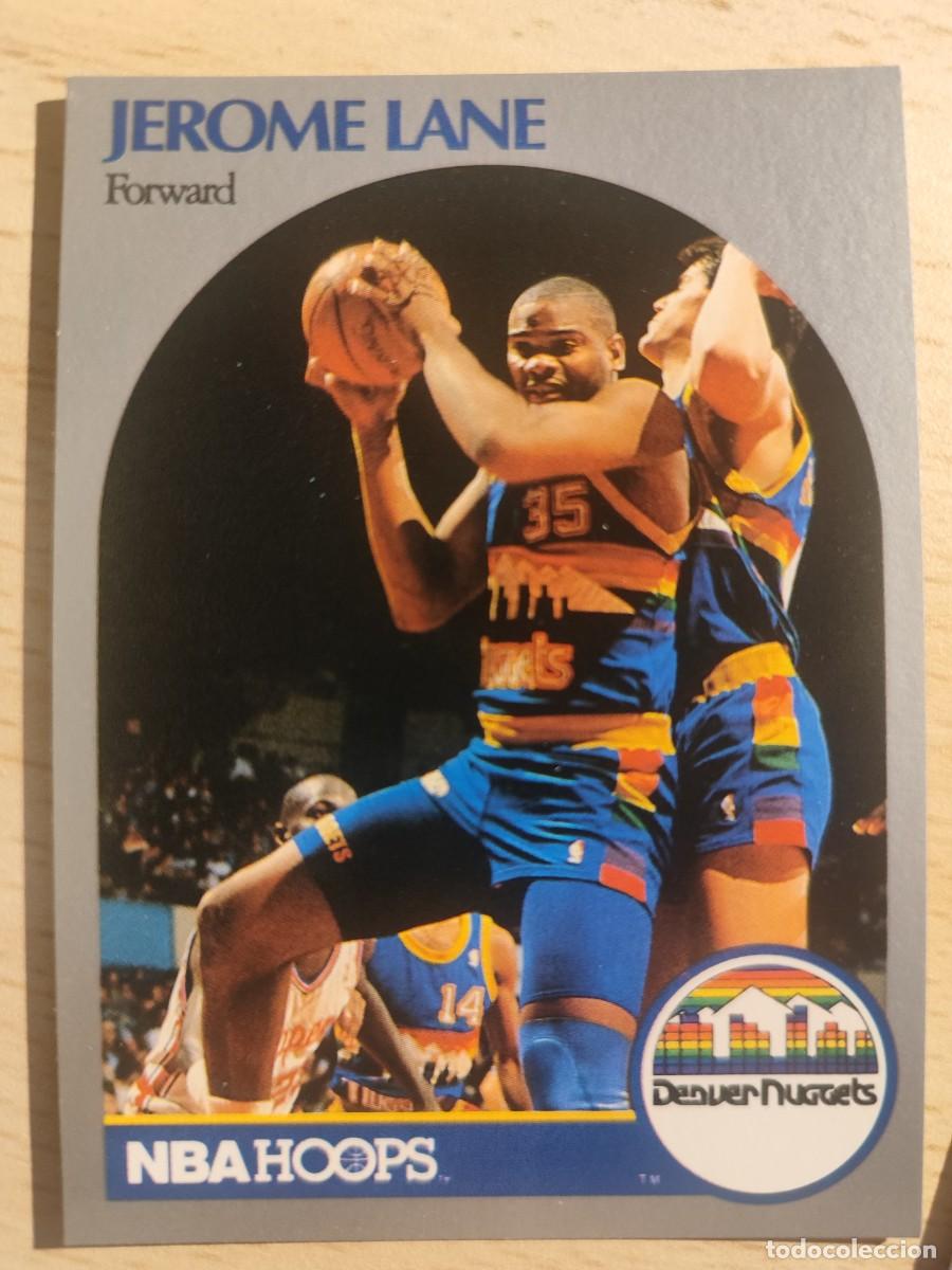 Collezionismo sportivo: 96 NBA HOOPS 90-91 JEROME LANE - DENVER NUGGETS -- 1990 - 1991 TRADING CARD FICHAS