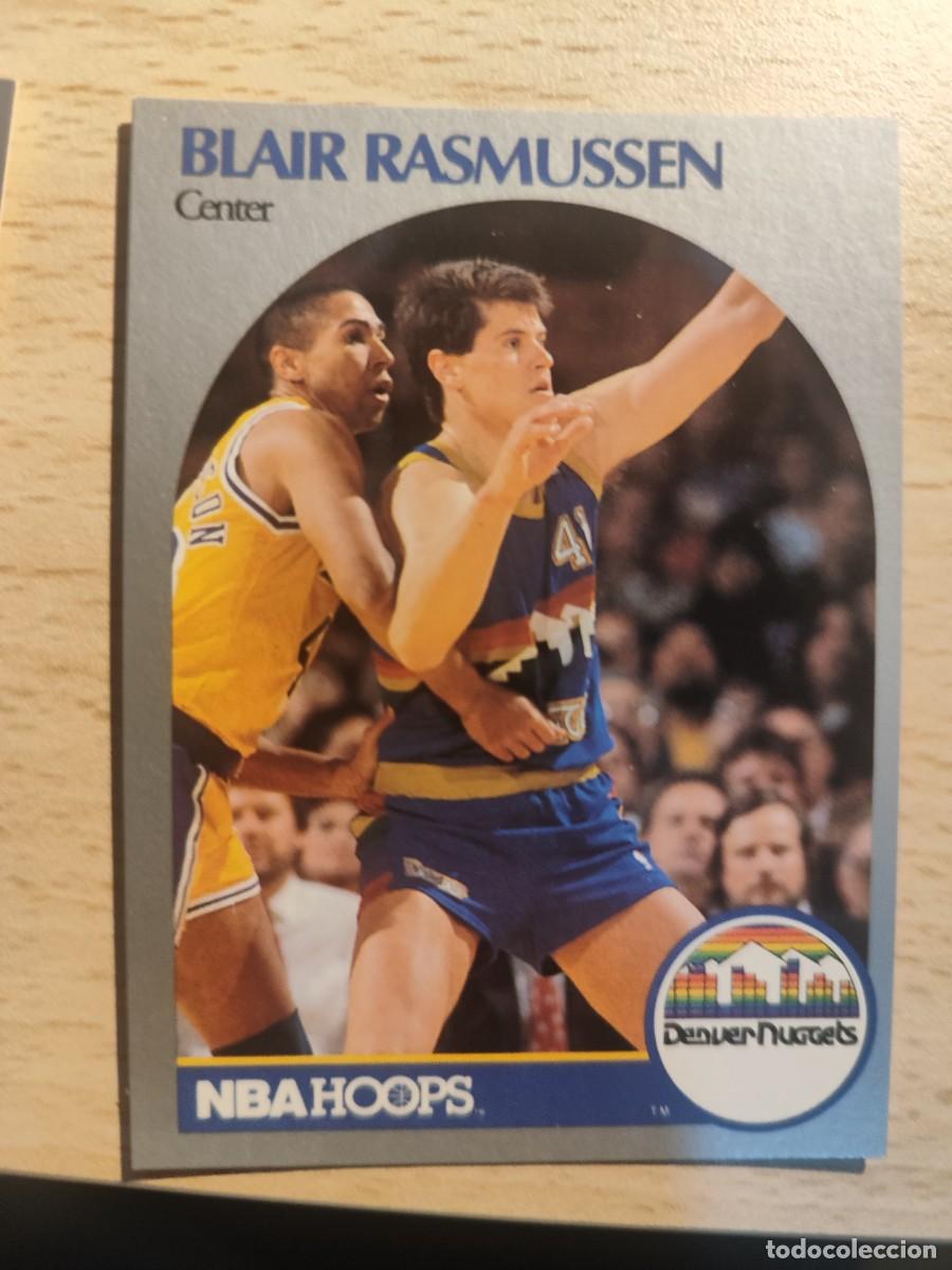 Collezionismo sportivo: 99 NBA HOOPS 90-91 BLAIR RASMUSSEN - DENVER NUGGETS -- 1990 - 1991 TRADING CARD FICHAS