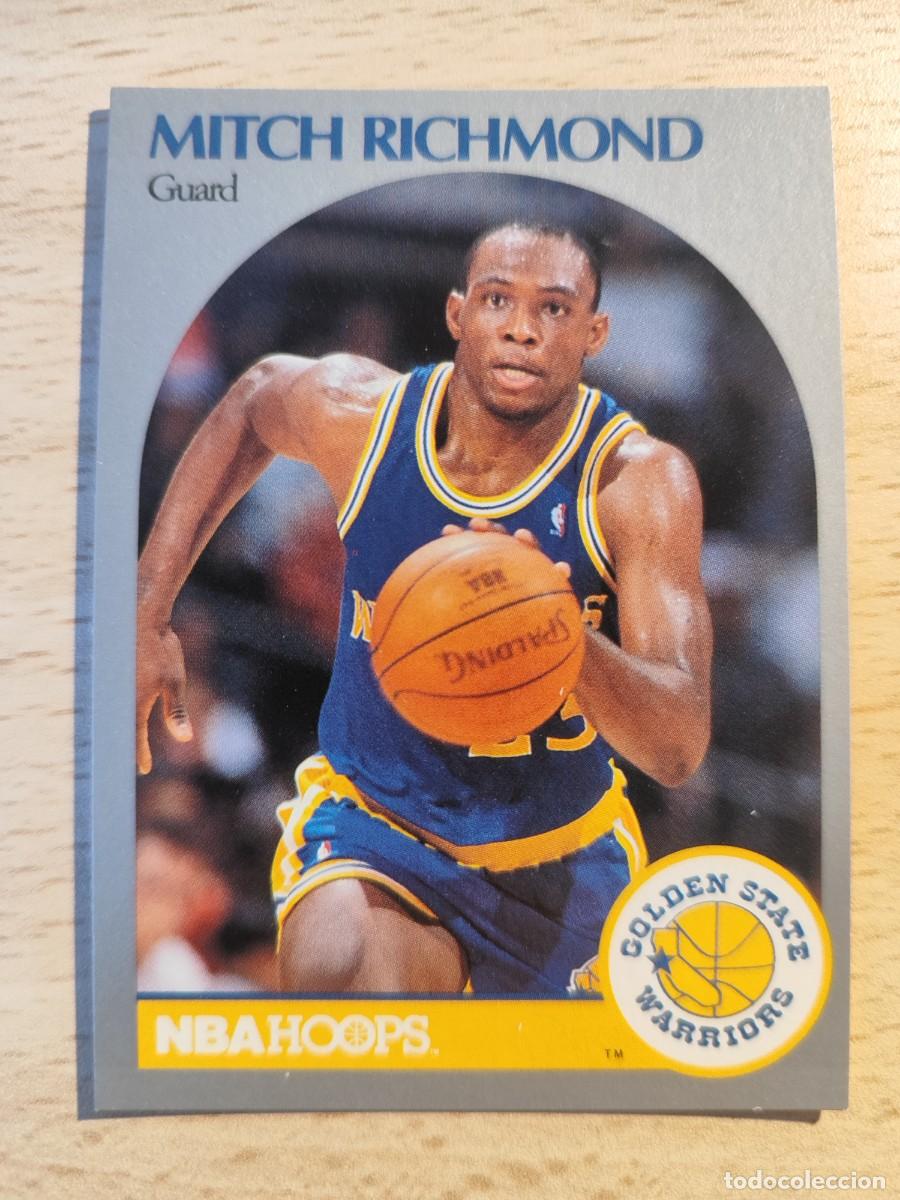 Collezionismo sportivo: 118 NBA HOOPS 90-91 MITCH RICHMOND - GOLDEN STATE WARRIORS -- 1990 - 1991 TRADING CARD FICHAS