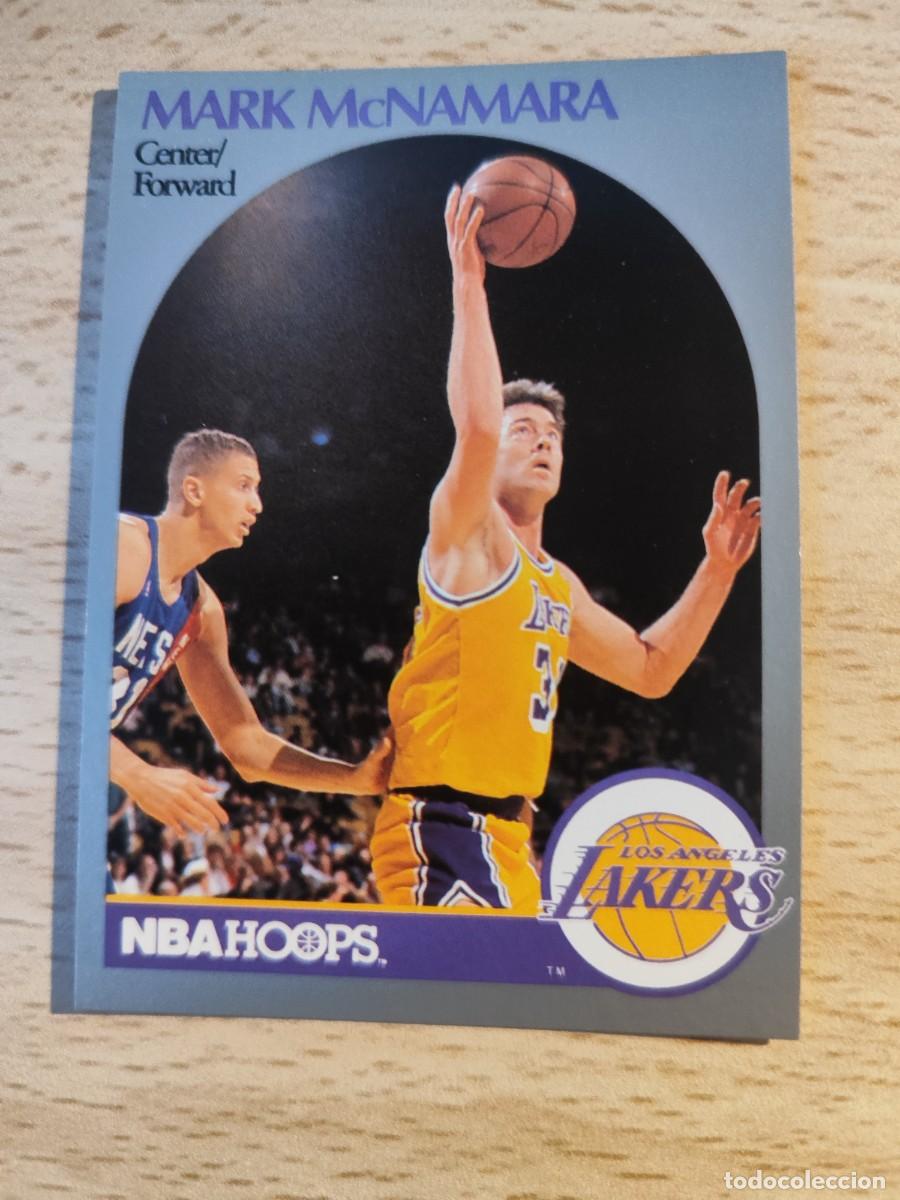 Coleccionismo deportivo: 158 NBA HOOPS 90-91 MARK MCNAMARA - LOS ANGELES LAKERS -- 1990 - 1991 TRADING CARD FICHAS