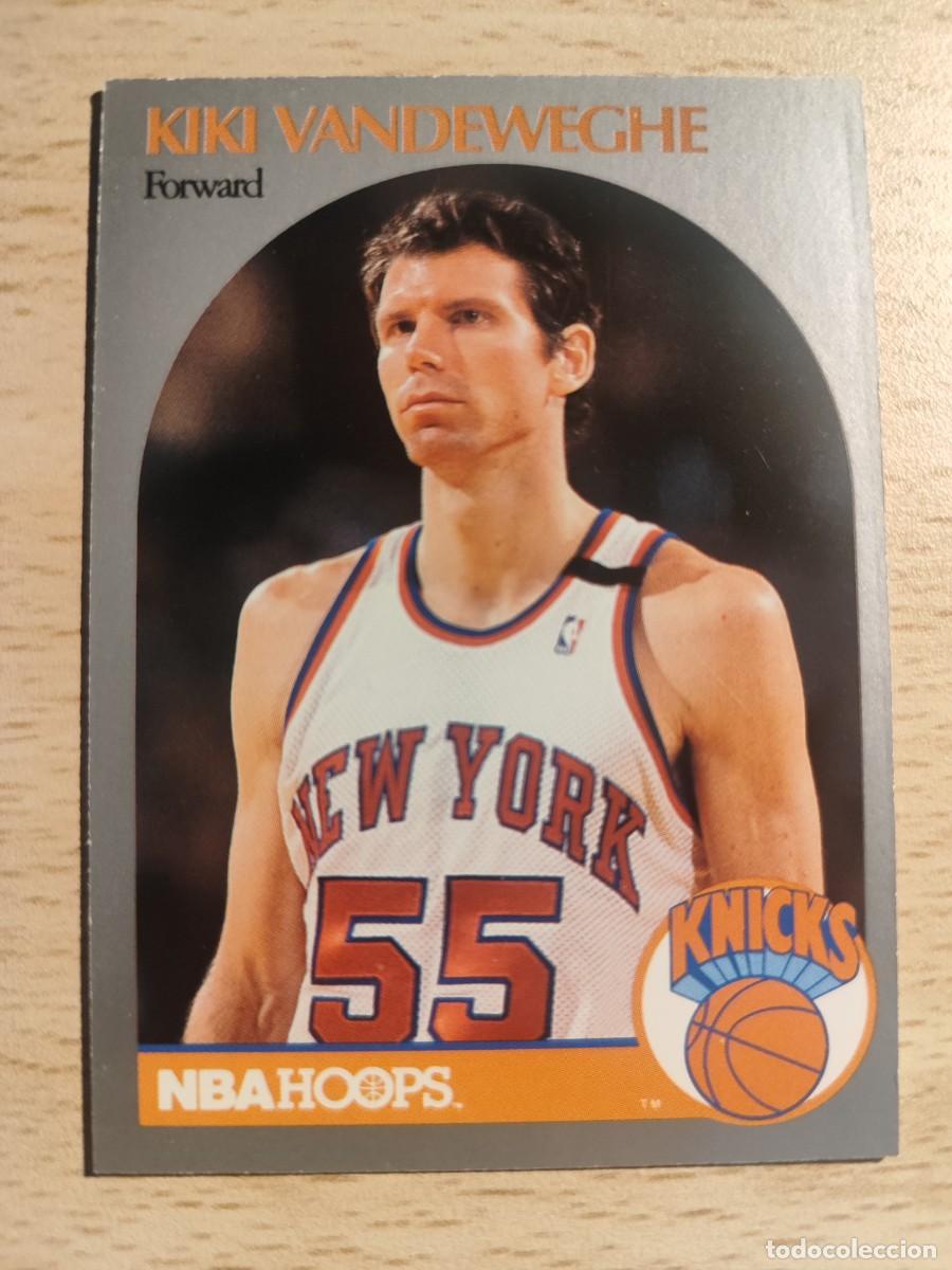 Coleccionismo deportivo: 209 NBA HOOPS 90-91 KIKI VANDEWEGHE - NEW YORK KNICKS -- 1990 - 1991 TRADING CARD FICHAS