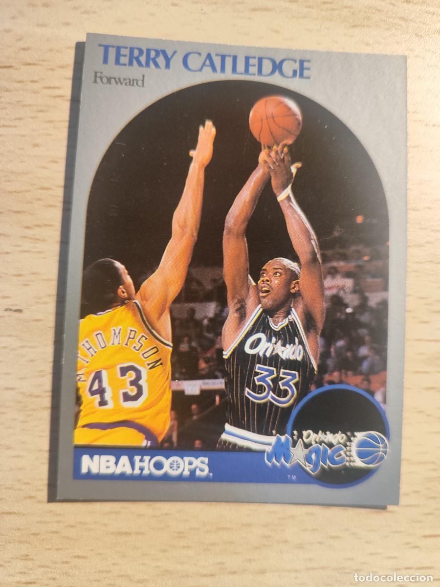 Colecionismo desportivo: 216 NBA HOOPS 90-91 TERRY CATLEDGE - ORLANDO MAGIC -- 1990 - 1991 TRADING CARD FICHAS