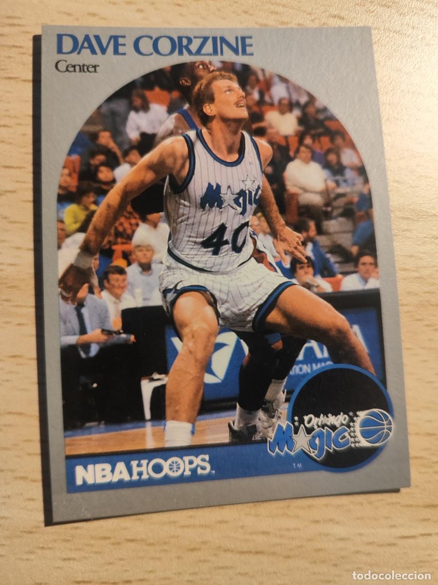 Coleccionismo deportivo: 217 NBA HOOPS 90-91 DAVE CORZINE - ORLANDO MAGIC -- 1990 - 1991 TRADING CARD FICHAS