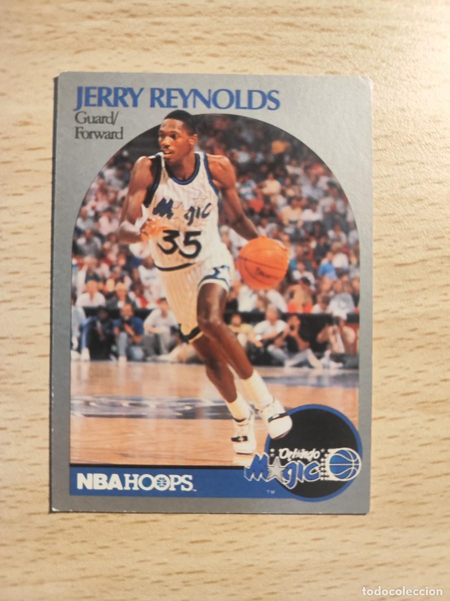 Coleccionismo deportivo: 219 NBA HOOPS 90-91 JERRY REYNOLDS - ORLANDO MAGIC -- 1990 - 1991 TRADING CARD FICHAS