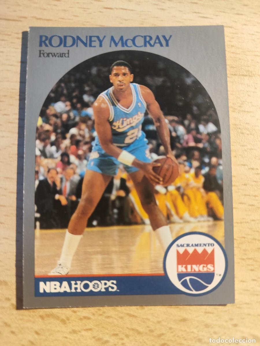 Sports collectibles: 259 NBA HOOPS 90-91 RODNEY MCCRAY - SACRAMENTO KINGS -- 1990 - 1991 TRADING CARD FICHAS