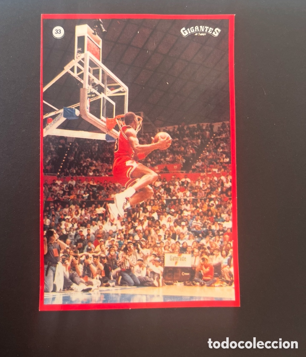 Coleccionismo deportivo: 1987 Michael Jordan # 33 Gigabtes NBA sin pegar
