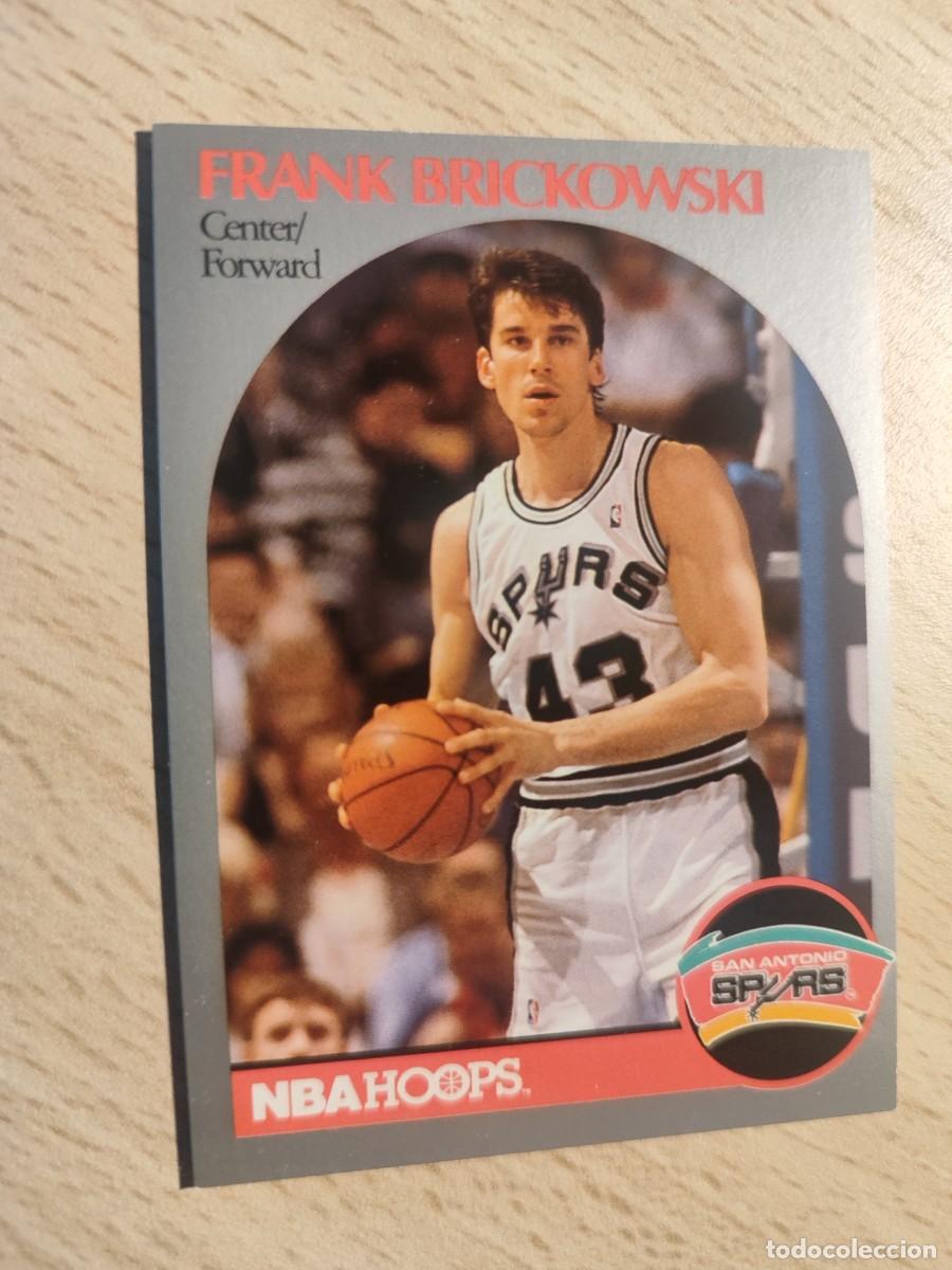 Colecionismo desportivo: 265 NBA HOOPS 90-91 FRANK BRICKOWSKI - SAN ANTONIO SPURS -- 1990 - 1991 TRADING CARD FICHAS