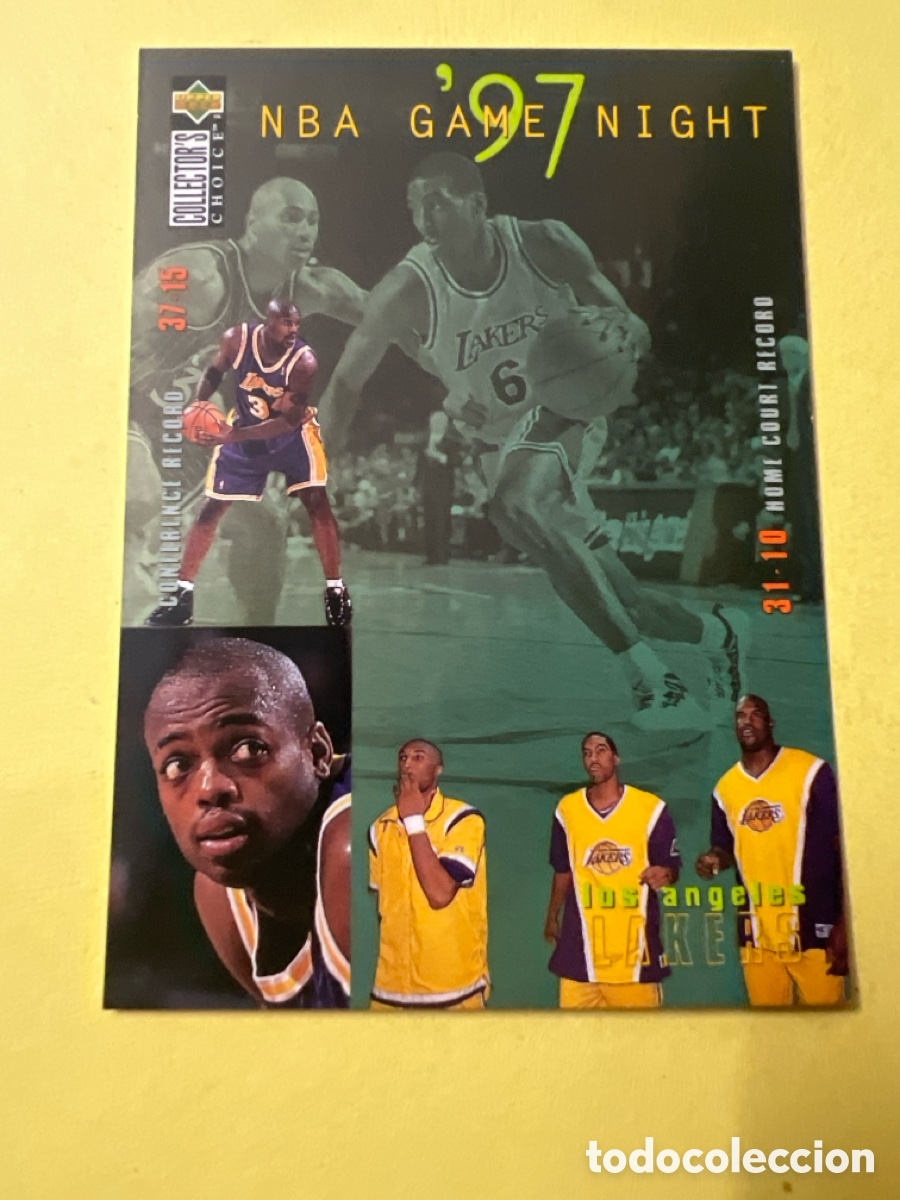 Sammelleidenschaft Sport: C3573. Los Angeles Lakers Team 168 NBA Upper Deck Collectors choice 1997-98