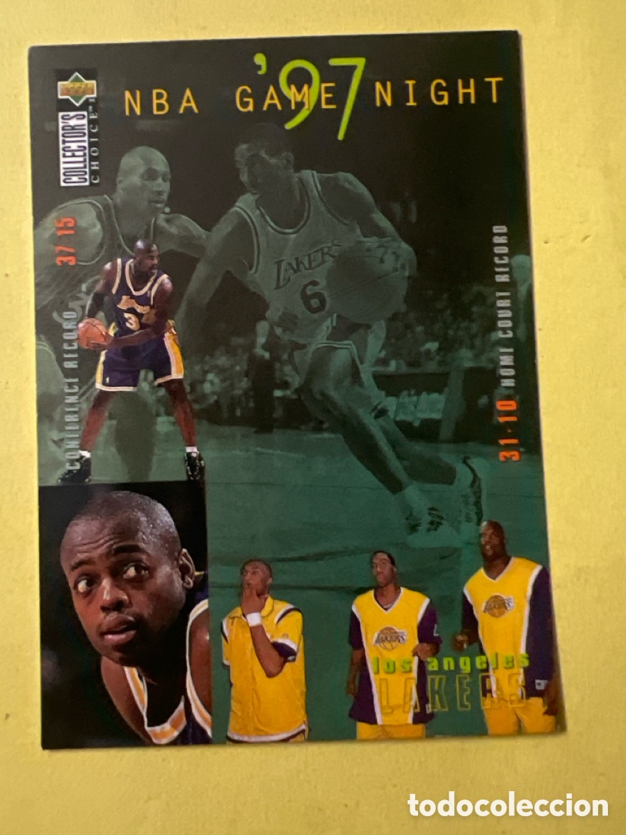 Sammelleidenschaft Sport: C3649. Los Angeles Lakers Team 168 NBA Upper Deck Collectors choice 1997-98