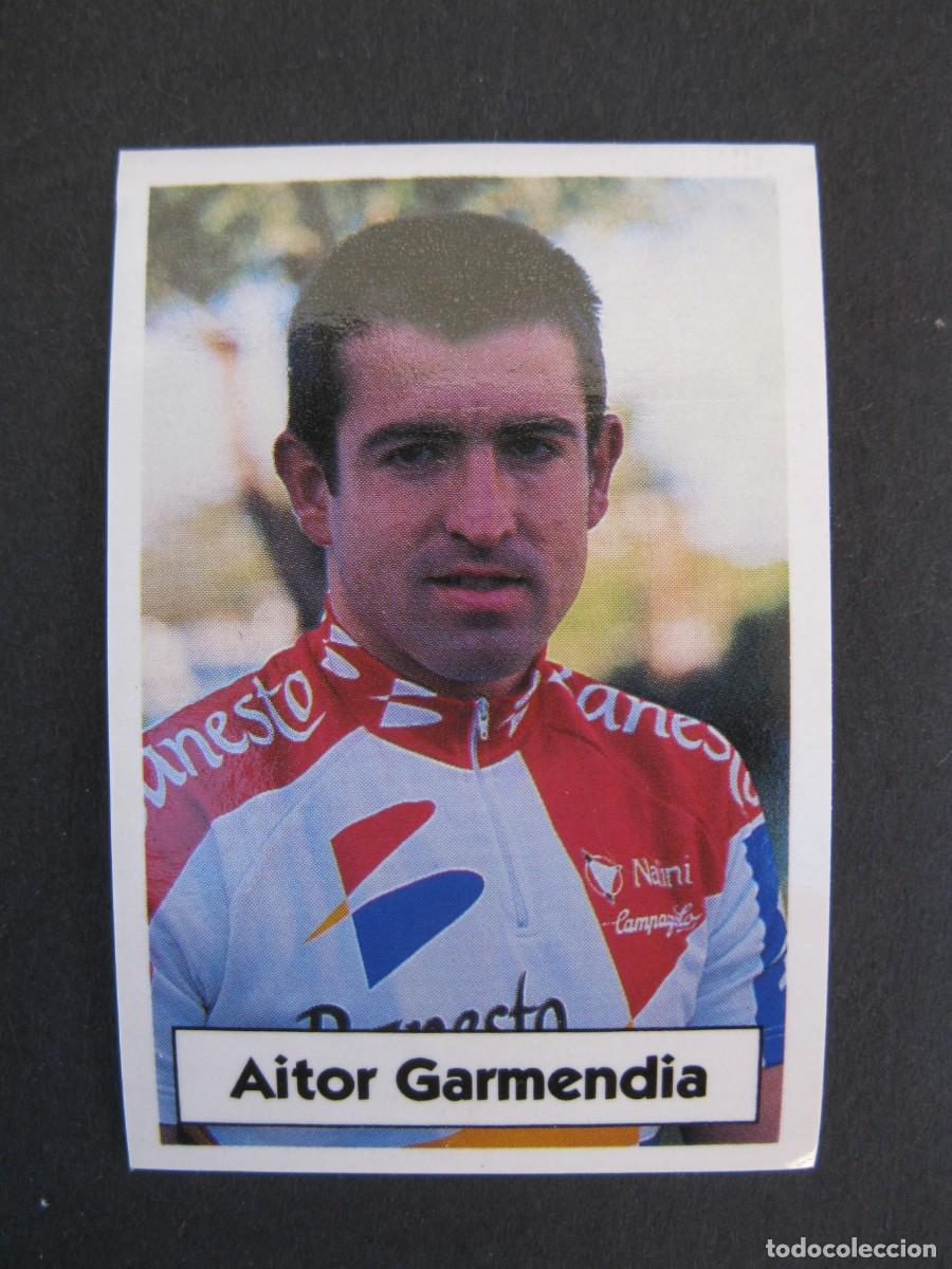 Coleccionismo deportivo: LA VUELTA CICLISTA DE BIMBO 1994 - CROMO N&ordm; 40 - AITOR GARMENDIA - BIMBO - NUNCA PEGADO.