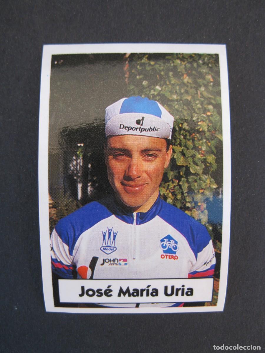 Coleccionismo deportivo: LA VUELTA CICLISTA DE BIMBO 1994 - CROMO N&ordm; 30 - JOS&Eacute; MAR&Iacute;A UR&Iacute;A - BIMBO - NUNCA PEGADO.