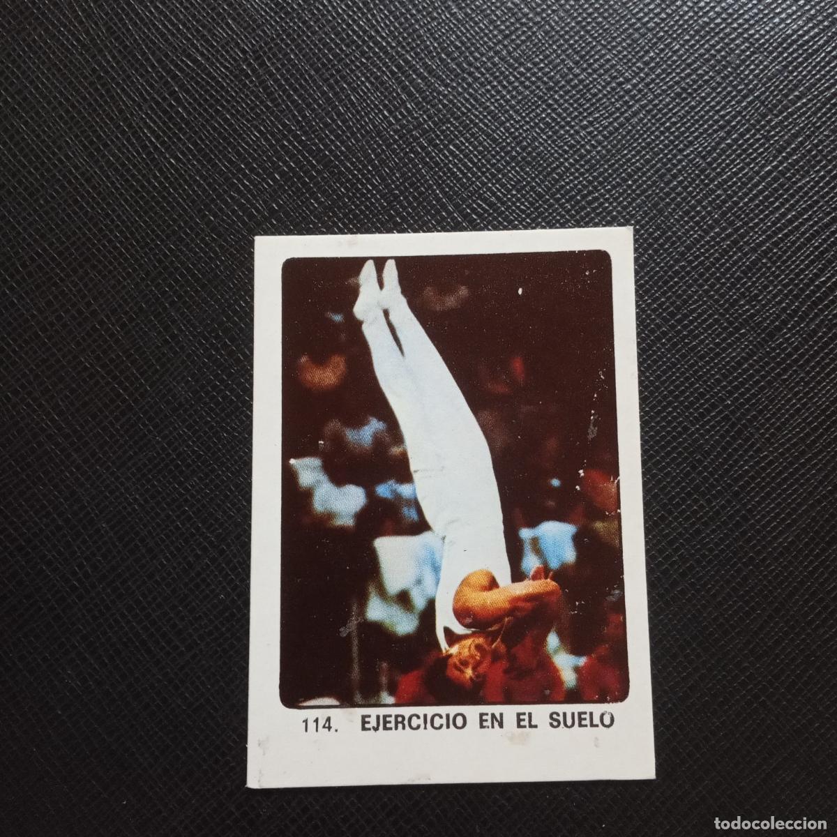 Sammelleidenschaft Sport: 114 EJERCICIO EN EL SUELO KEISA CAMPEONES MUNDIAL 74 CROMO 1974 - SIN PEGAR - A49 PG199