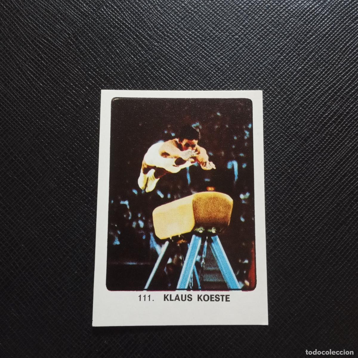 Sammelleidenschaft Sport: 111 KLAUS KOESTE KEISA CAMPEONES MUNDIAL 74 CROMO 1974 - SIN PEGAR - A49 PG208