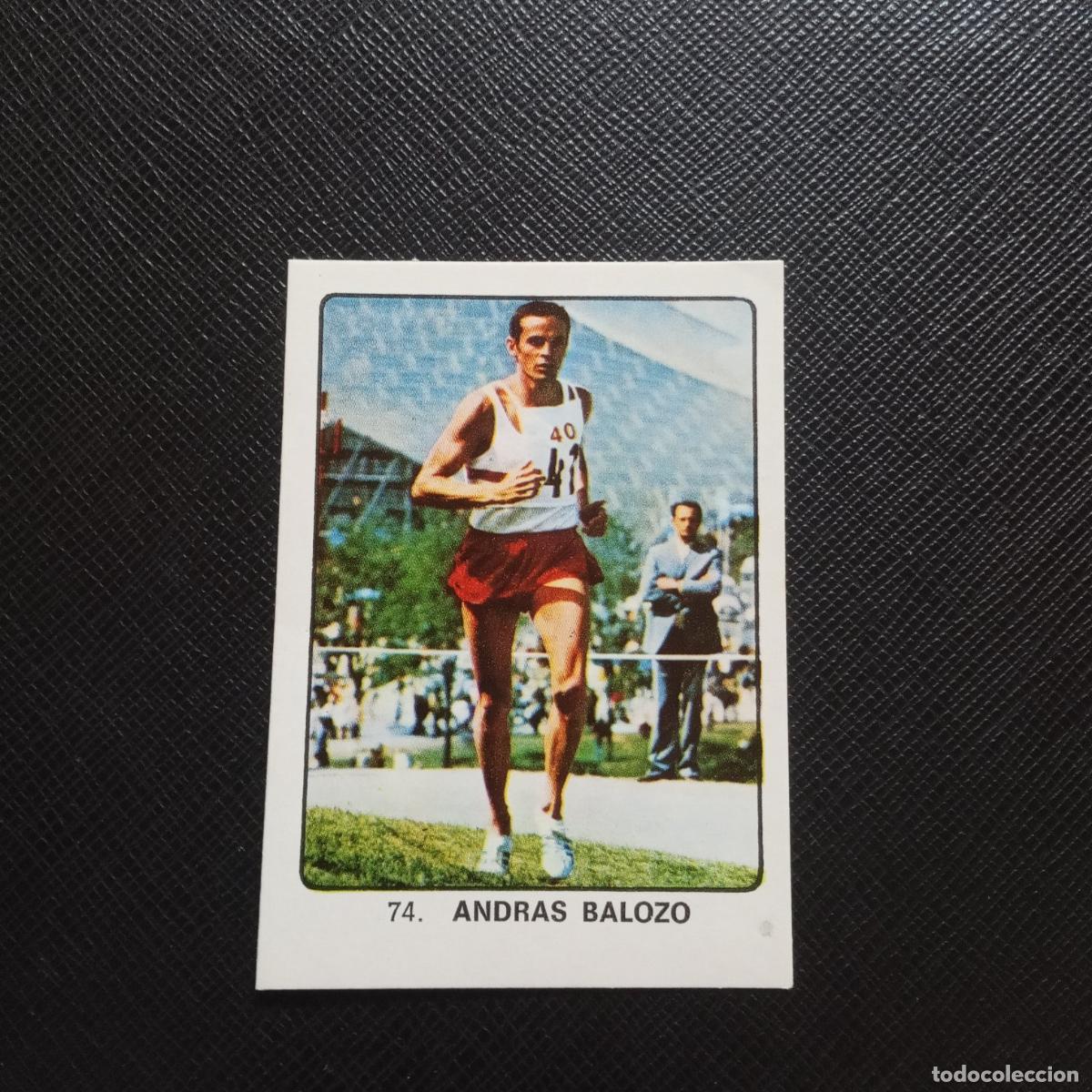 Sammelleidenschaft Sport: 74 ANDRAS BALOZO KEISA CAMPEONES MUNDIAL 74 CROMO 1974 - SIN PEGAR - A49 PG217