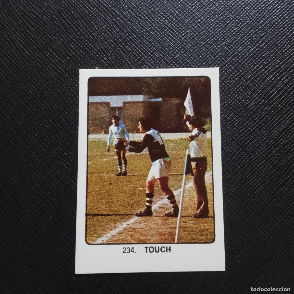 Colecionismo desportivo: 234 TOUCH KEISA CAMPEONES MUNDIAL 74 CROMO 1974 - SIN PEGAR - A49 PG235