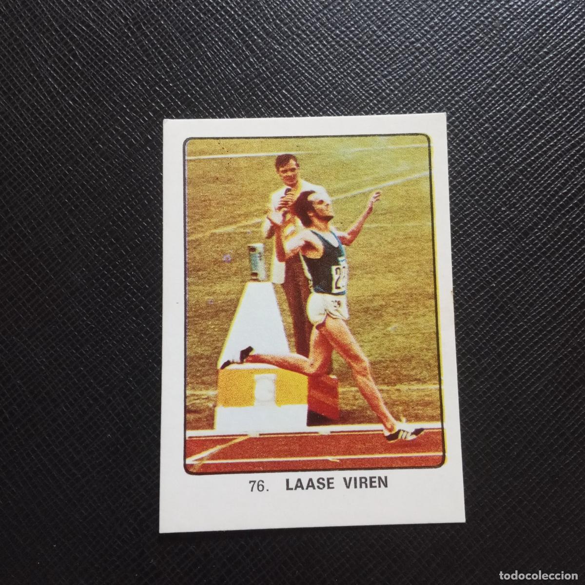 Colecionismo desportivo: 76 LAASE VIREN KEISA CAMPEONES MUNDIAL 74 CROMO 1974 - SIN PEGAR - A49 PG235