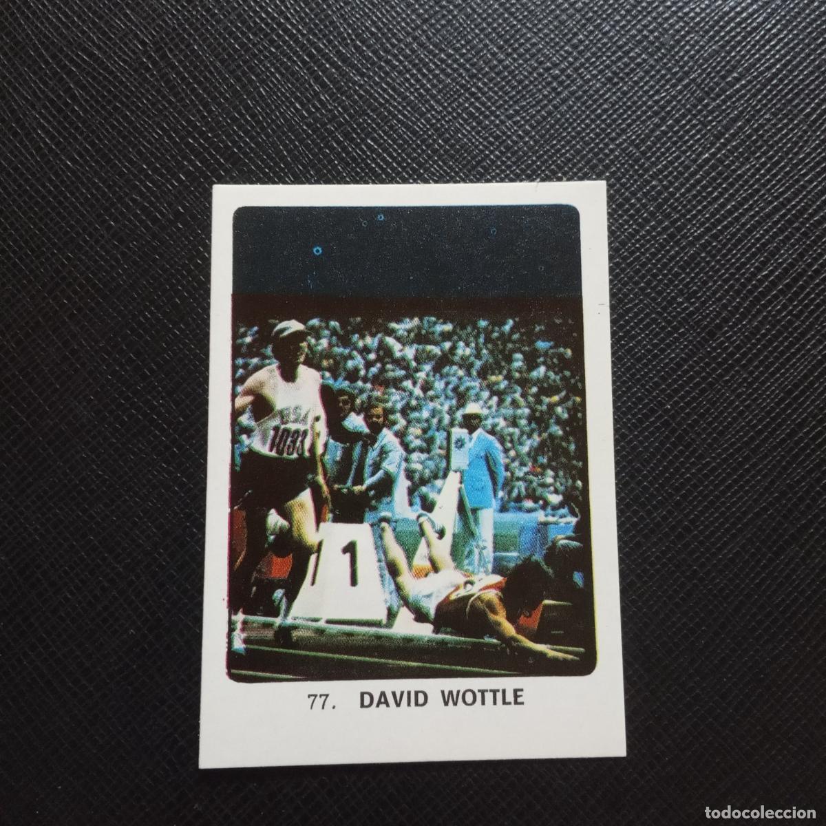 Colecionismo desportivo: 77 DAVID WOTTLE KEISA CAMPEONES MUNDIAL 74 CROMO 1974 - SIN PEGAR - A49 PG235