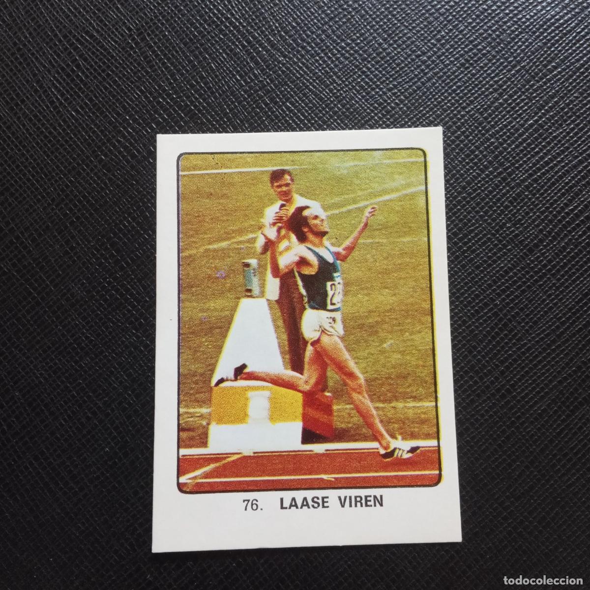 Colecionismo desportivo: 76 LAASEN VIREN KEISA CAMPEONES MUNDIAL 74 CROMO 1974 - SIN PEGAR - A49 PG244