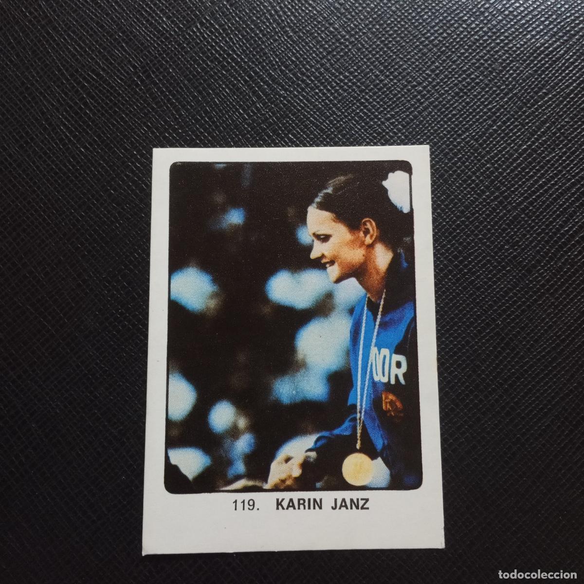 Colecionismo desportivo: 119 KARIN JANZ KEISA CAMPEONES MUNDIAL 74 CROMO 1974 - SIN PEGAR - A49 PG253