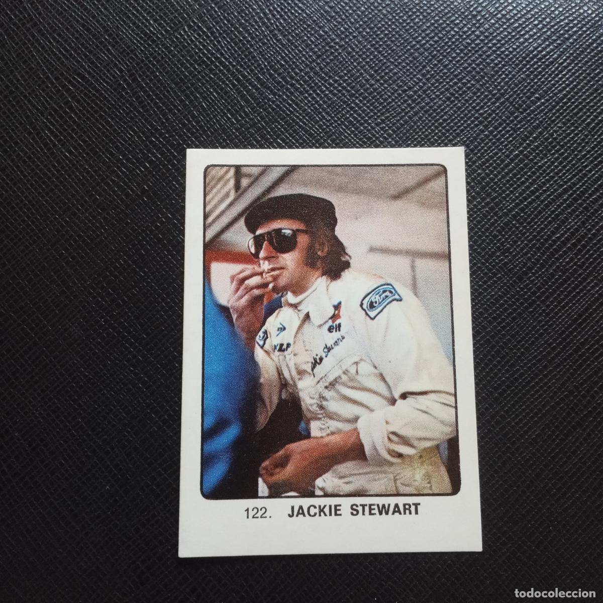 Colecionismo desportivo: 122 JACKIE STEWART F1 KEISA CAMPEONES MUNDIAL 74 CROMO 1974 - SIN PEGAR - A49 PG415