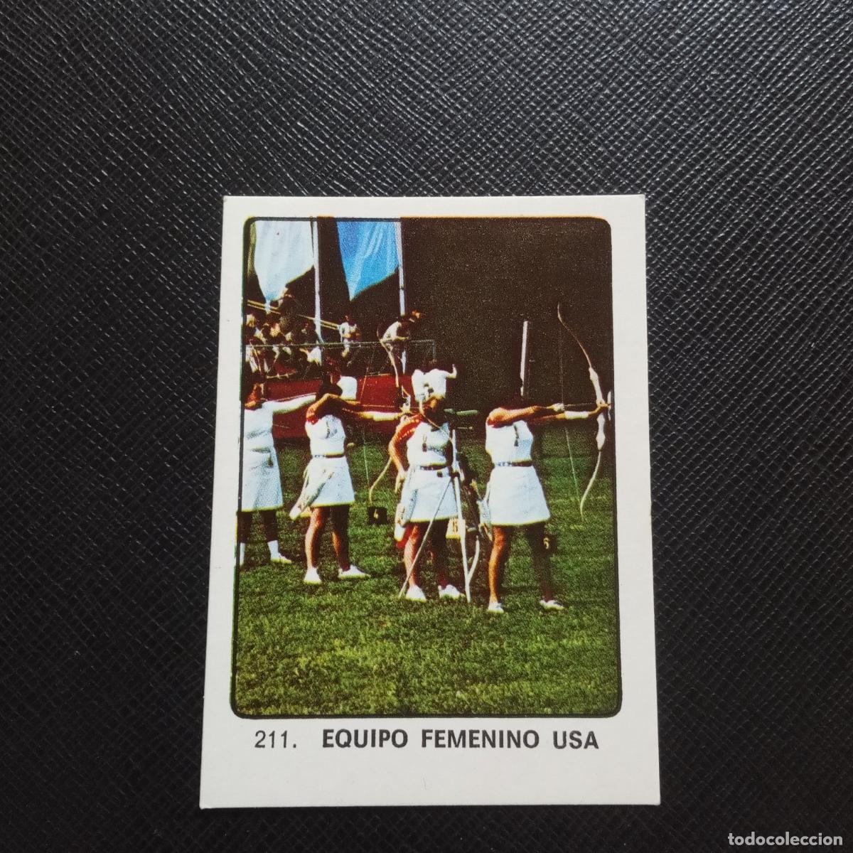 Sammelleidenschaft Sport: 211 EQUIPO FEMENINO USA KEISA CAMPEONES MUNDIAL 74 CROMO 1974 - SIN PEGAR - A49 PG487