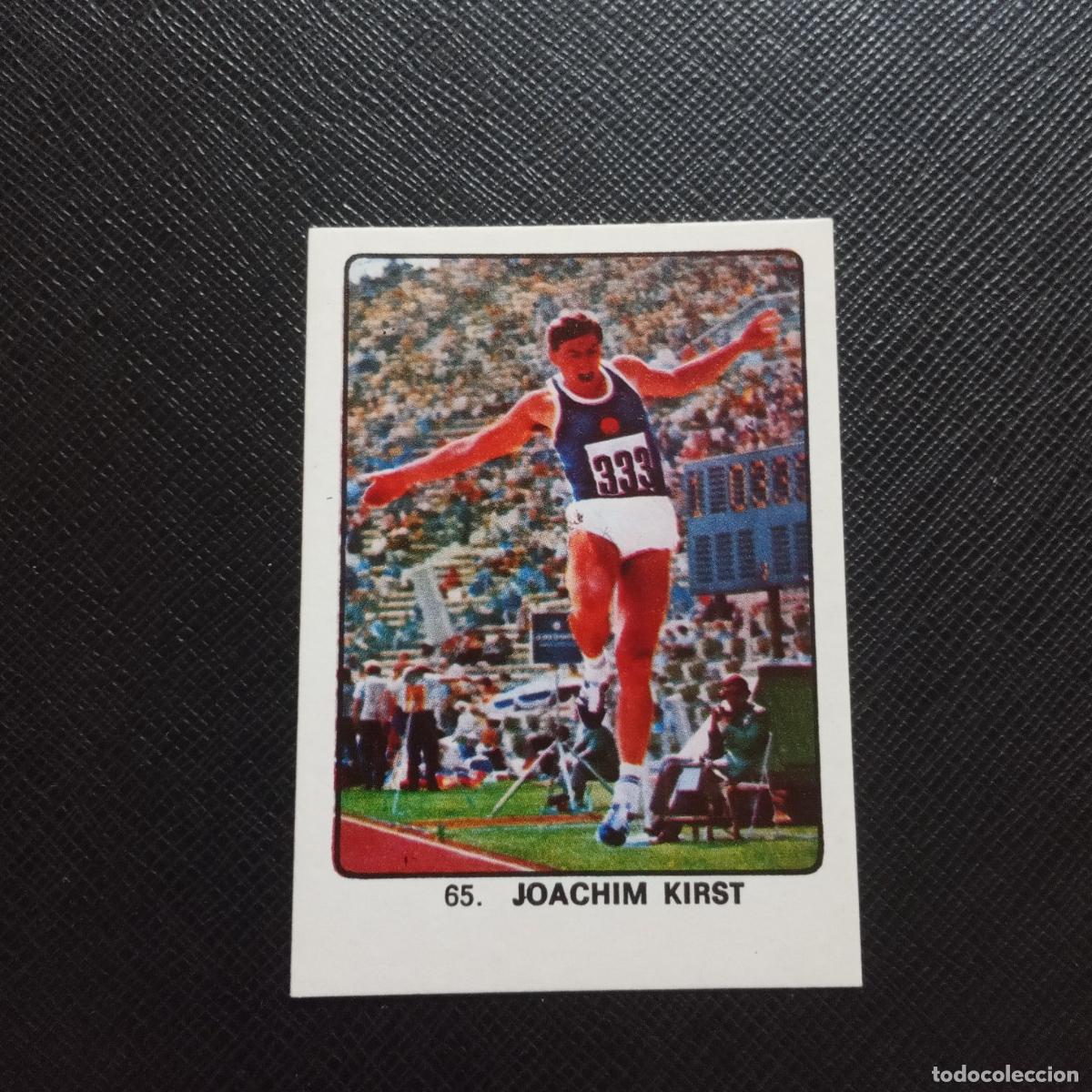 Sammelleidenschaft Sport: 65 JOACHIM KIRST KEISA CAMPEONES MUNDIAL 74 CROMO 1974 - SIN PEGAR - A49 PG487