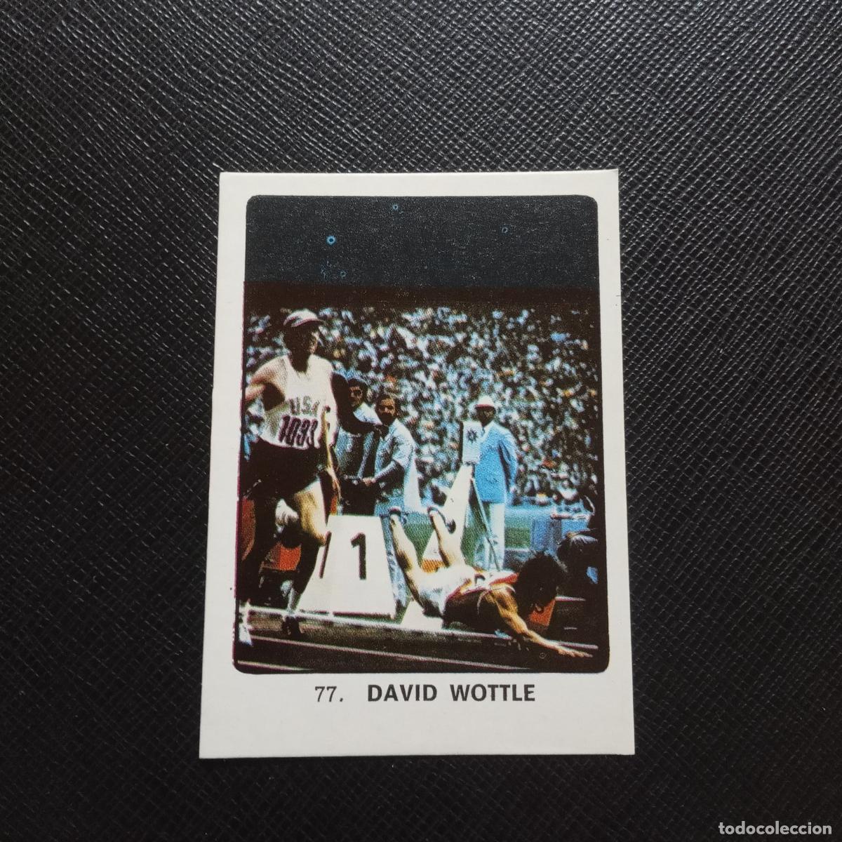 Sammelleidenschaft Sport: 77 DAVID WOTTLE KEISA CAMPEONES MUNDIAL 74 CROMO 1974 - SIN PEGAR - A49 PG505